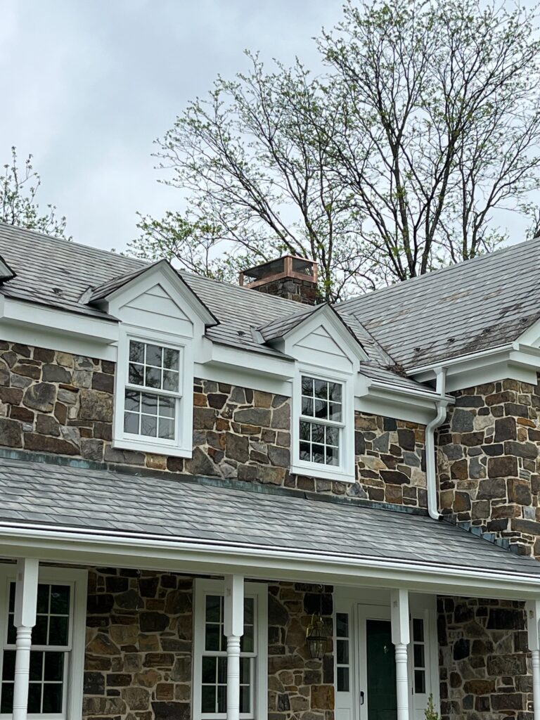 Custom Cap on Brick Home