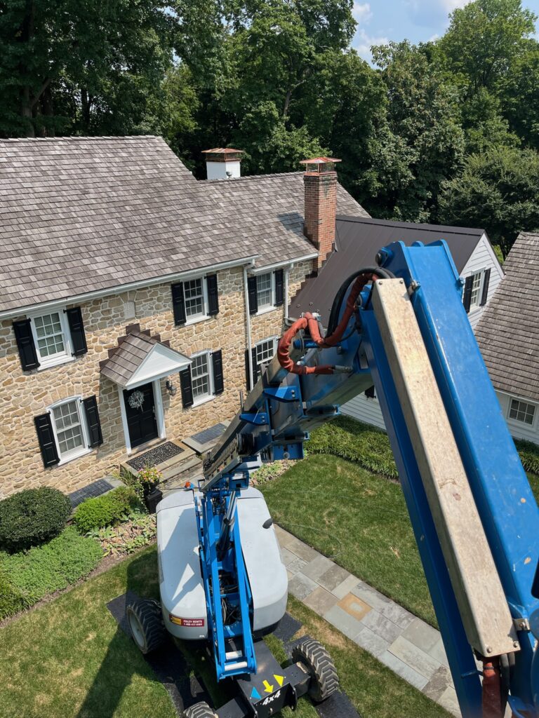 Chimney Caps and Crane at Home