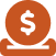 Make A Payment Icon Brown